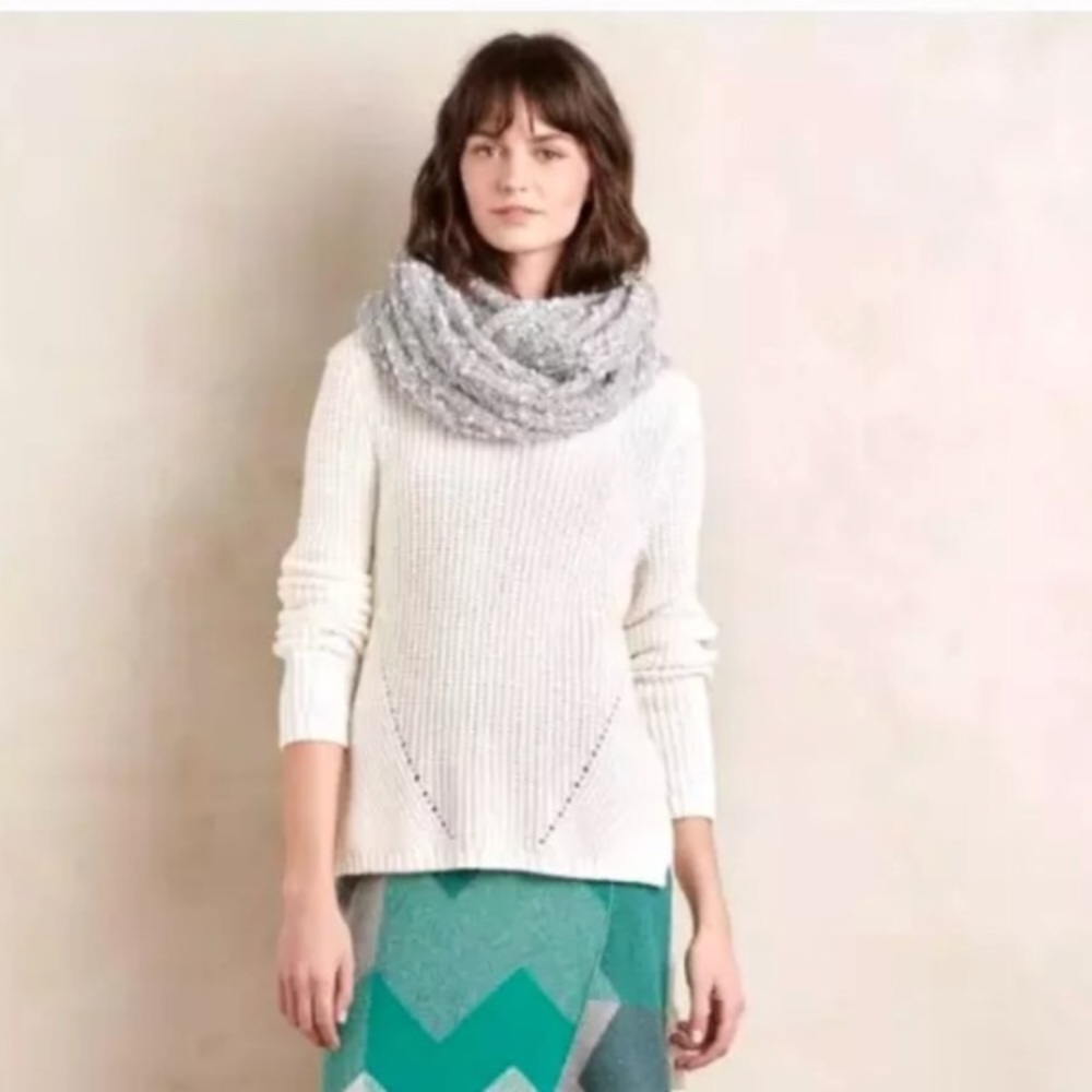 NWOT Anthropologie Moth High Low Turtleneck XS